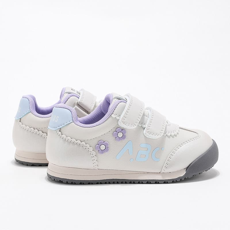 Кроссовки ABC KIDS Амортизация и легкость Kids Lifestyle Shoes Белый синий Фиолетовый Детский - изображение 6