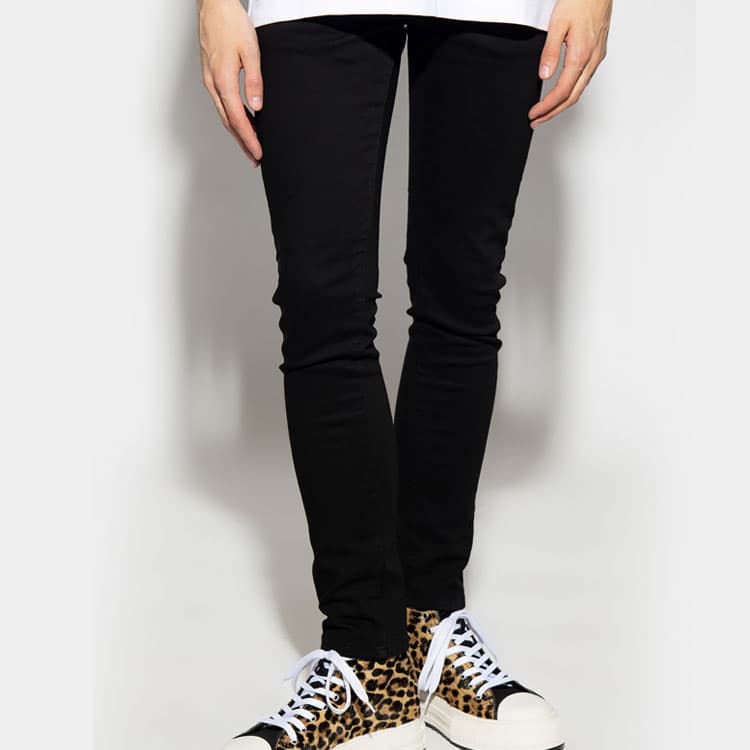 Штаны Versace Jeans Couture FW23 Slim Straight Jeans Black - изображение 4