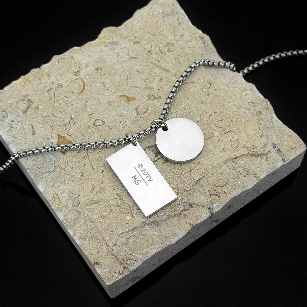 Ожерелье The Simpsons Titan Steel Necklaces Unisex Симпсоны Титановые Стальные Ожерелья Унисекс - изображение 3
