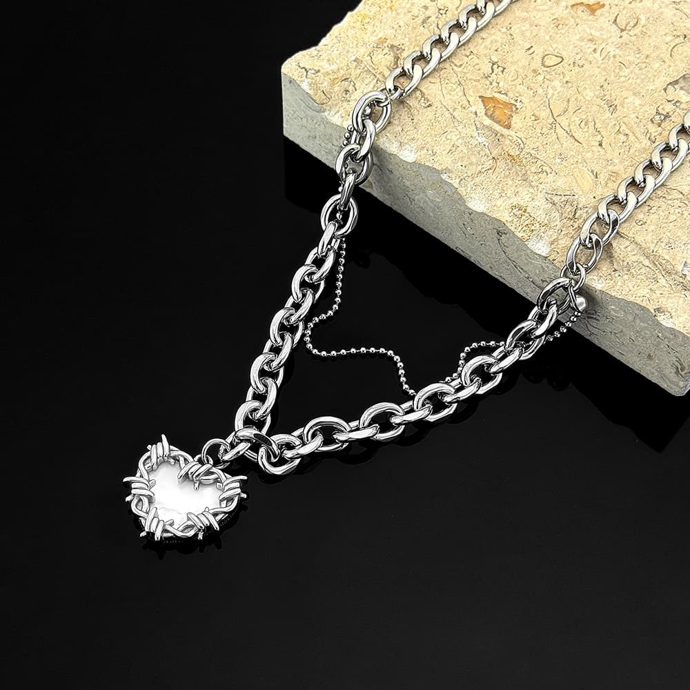 Ожерелье The Simpsons Titan Steel Necklaces Unisex Симпсоны Титановые Стальные Ожерелья Унисекс - изображение 4