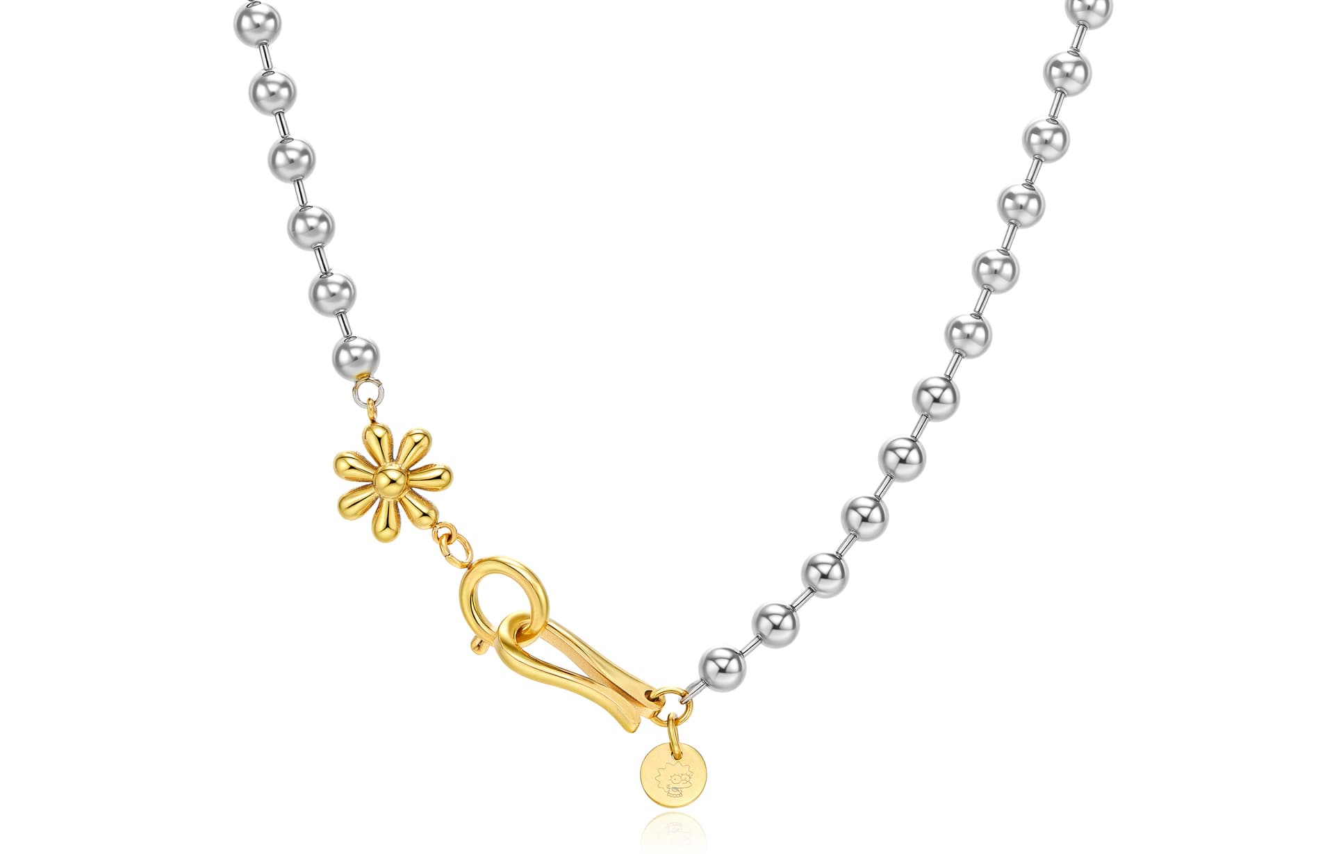 Ожерелье The Simpsons Titan Steel Necklaces Unisex Симпсоны Титановые Стальные Ожерелья Унисекс - изображение 3