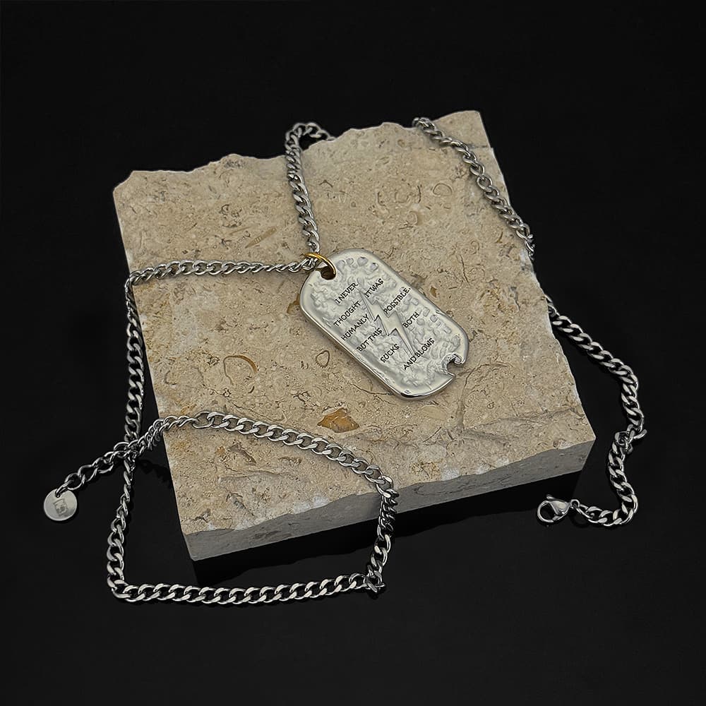 Ожерелье The Simpsons Titan Steel Necklaces Unisex Симпсоны Титановые Стальные Ожерелья Унисекс - изображение 4