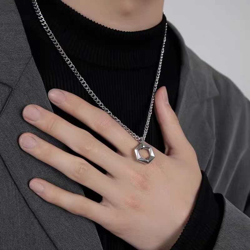 Ожерелье The Simpsons Titan Steel Necklaces Unisex Симпсоны Титановые Стальные Ожерелья Унисекс - изображение 4