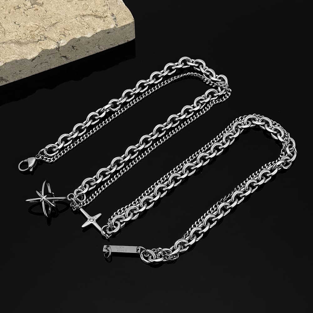 Ожерелье The Simpsons Titan Steel Necklaces Unisex Симпсоны Титановые Стальные Ожерелья Унисекс - изображение 2