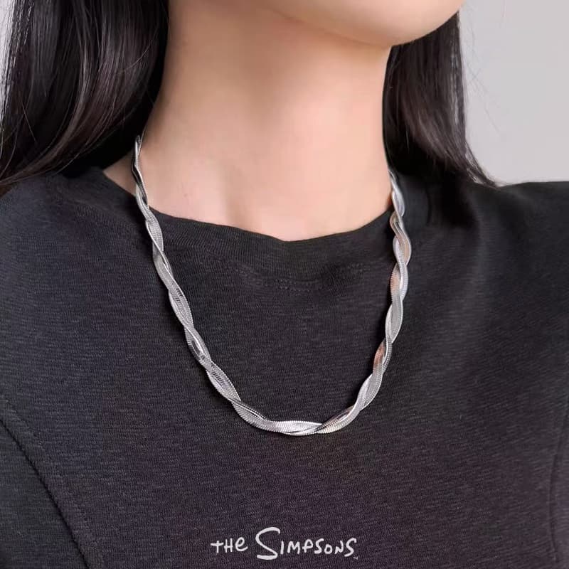 Ожерелье The Simpsons Titan Steel Necklaces Unisex Симпсоны Титановые Стальные Ожерелья Унисекс - изображение 3