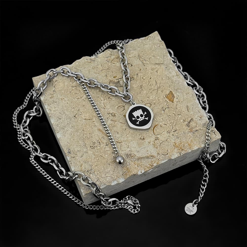 Ожерелье The Simpsons Titan Steel Necklaces Unisex Симпсоны Титановые Стальные Ожерелья Унисекс - изображение 3