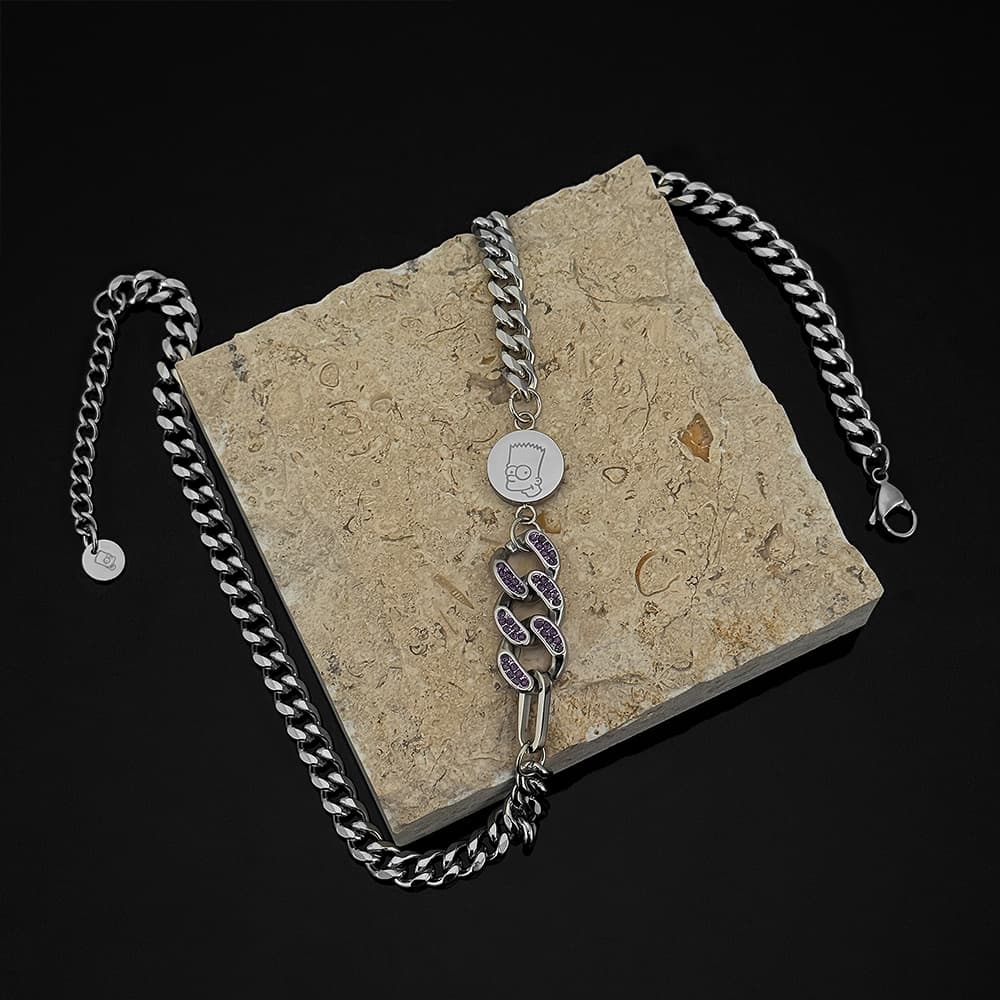 Ожерелье The Simpsons Titan Steel Necklaces Unisex Симпсоны Титановые Стальные Ожерелья Унисекс - изображение 3