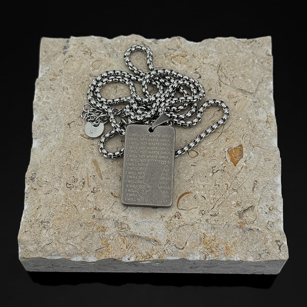 Ожерелье The Simpsons Titan Steel Necklaces Unisex Симпсоны Титановые Стальные Ожерелья Унисекс - изображение 4