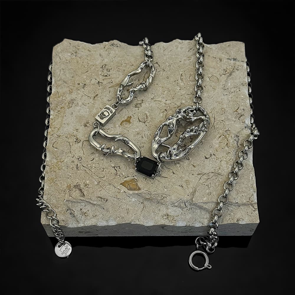 Ожерелье The Simpsons Titan Steel Necklaces Unisex Симпсоны Титановые Стальные Ожерелья Унисекс - изображение 2