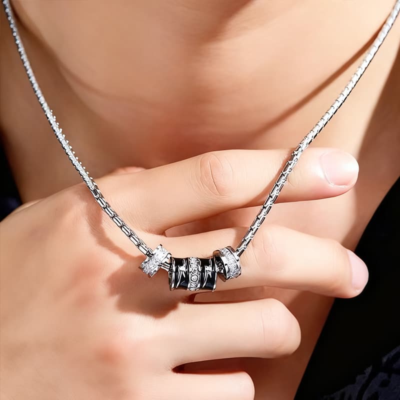 Ожерелье The Simpsons Titan Steel Necklaces Unisex Симпсоны Титановые Стальные Ожерелья Унисекс - изображение 3