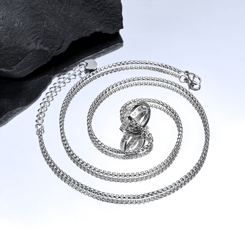 Ожерелье The Simpsons Titan Steel Necklaces Unisex Симпсоны Титановые Стальные Ожерелья Унисекс - изображение 4