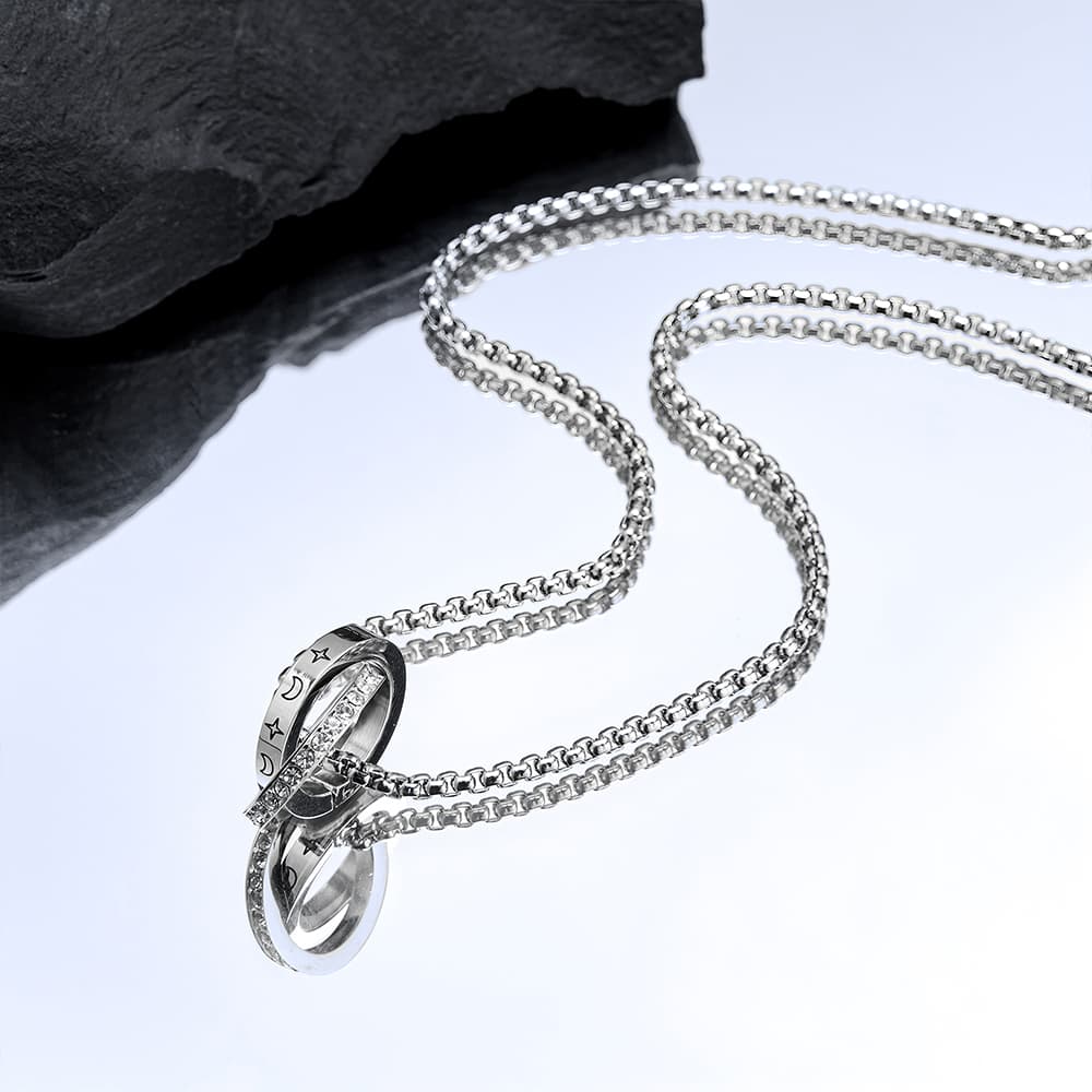 Ожерелье The Simpsons Titan Steel Necklaces Unisex Симпсоны Титановые Стальные Ожерелья Унисекс - изображение 3
