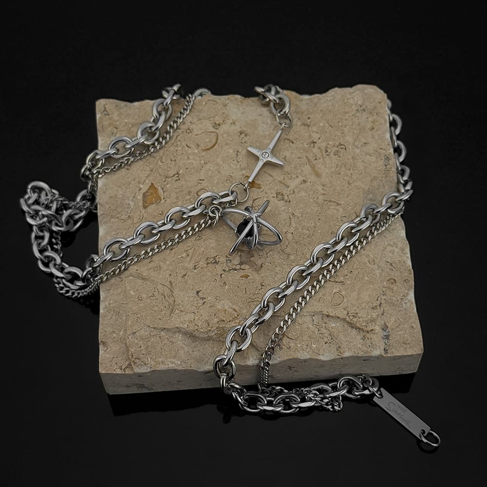 Ожерелье The Simpsons Titan Steel Necklaces Unisex Симпсоны Титановые Стальные Ожерелья Унисекс - изображение 3