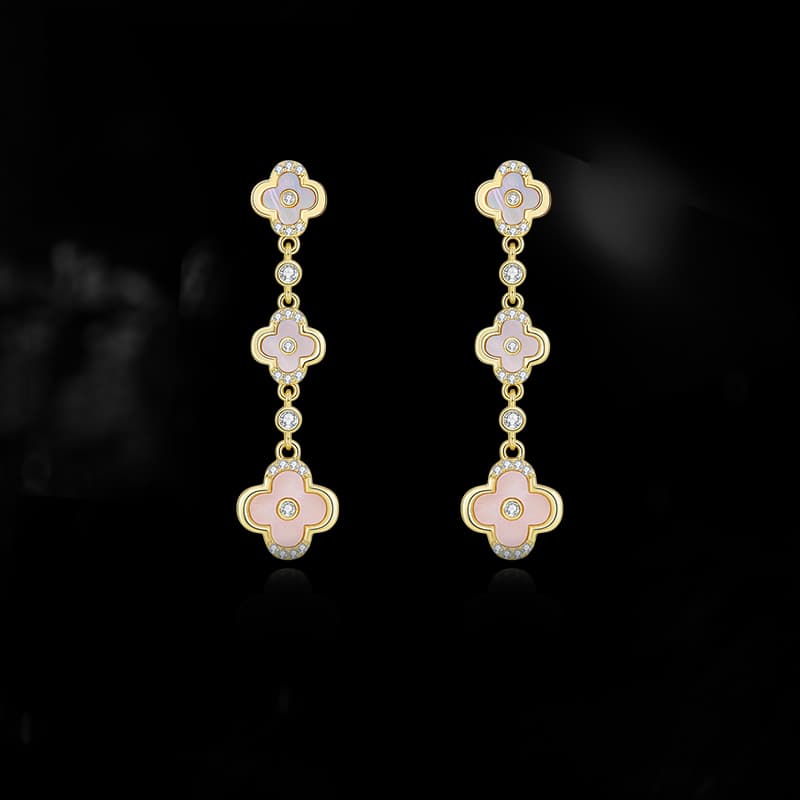 Серьги HMZ Серьги с серебряной иглой S925 пробы для женщин - изображение 2