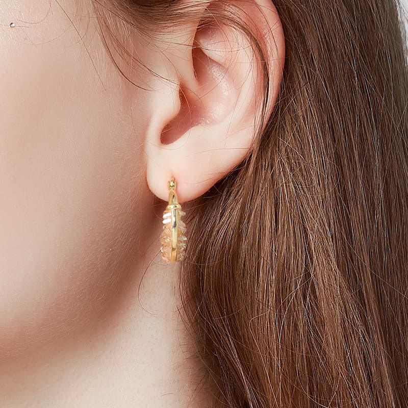 Серьги HMZ Серьги из меди и сплава женские - изображение 4