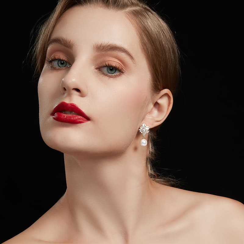 Серьги HMZ Серьги из меди и сплава женские - изображение 5