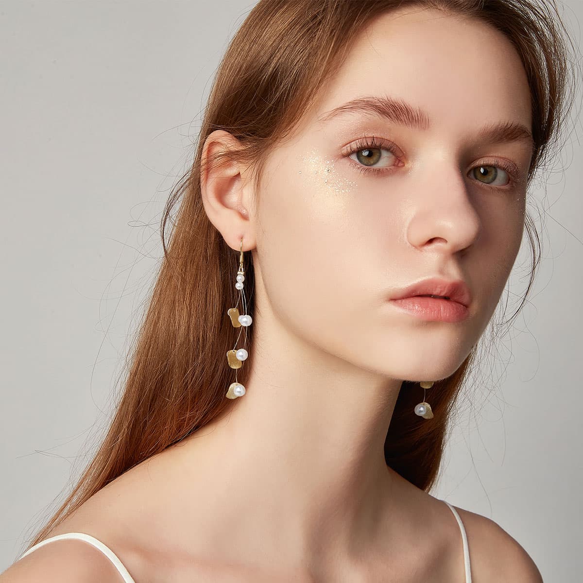 Серьги HMZ Искусственный жемчуг Серьги Женские - изображение 4