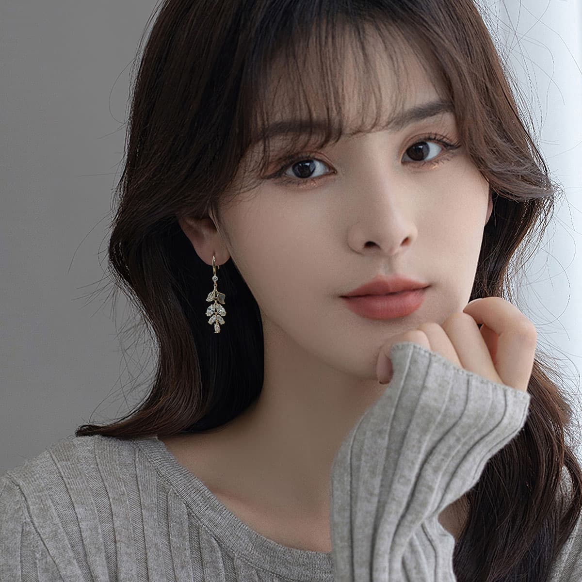Серьги HMZ Серьги Золотые Женские - изображение 3