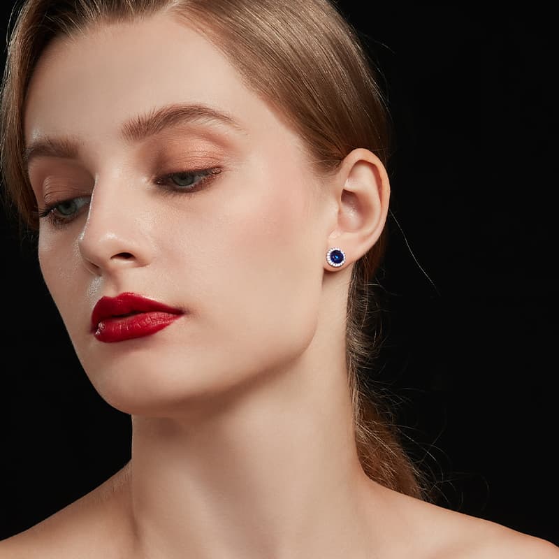 Серьги HMZ Серебро S925 Серьги-гвоздики Женские - изображение 4