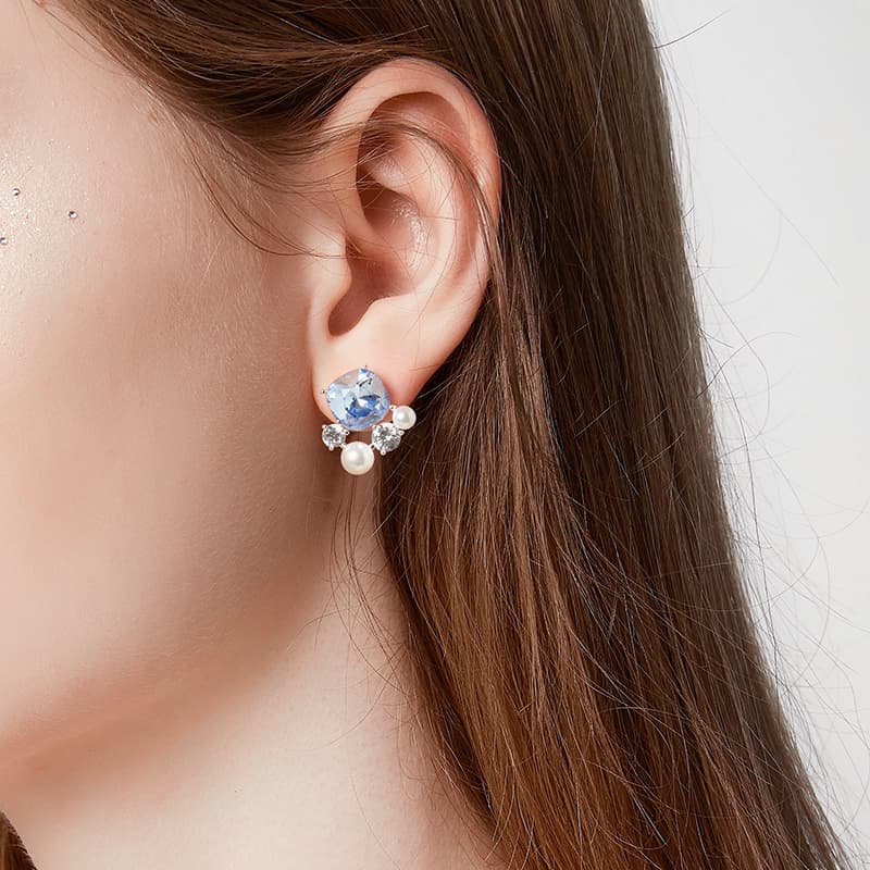 Серьги HMZ Серьги из меди и сплава женские - изображение 4