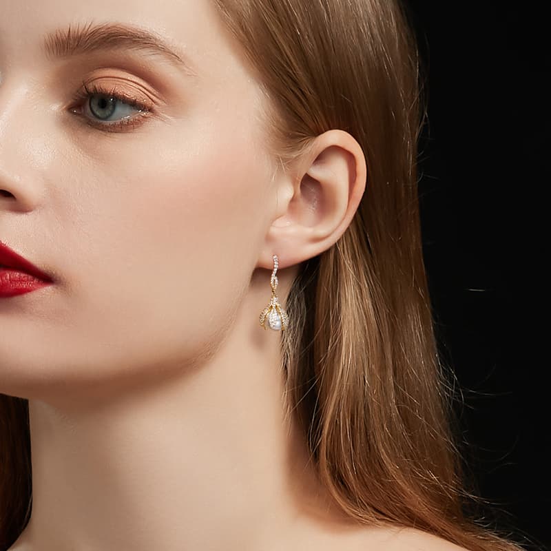 Серьги HMZ S925 - изображение 4