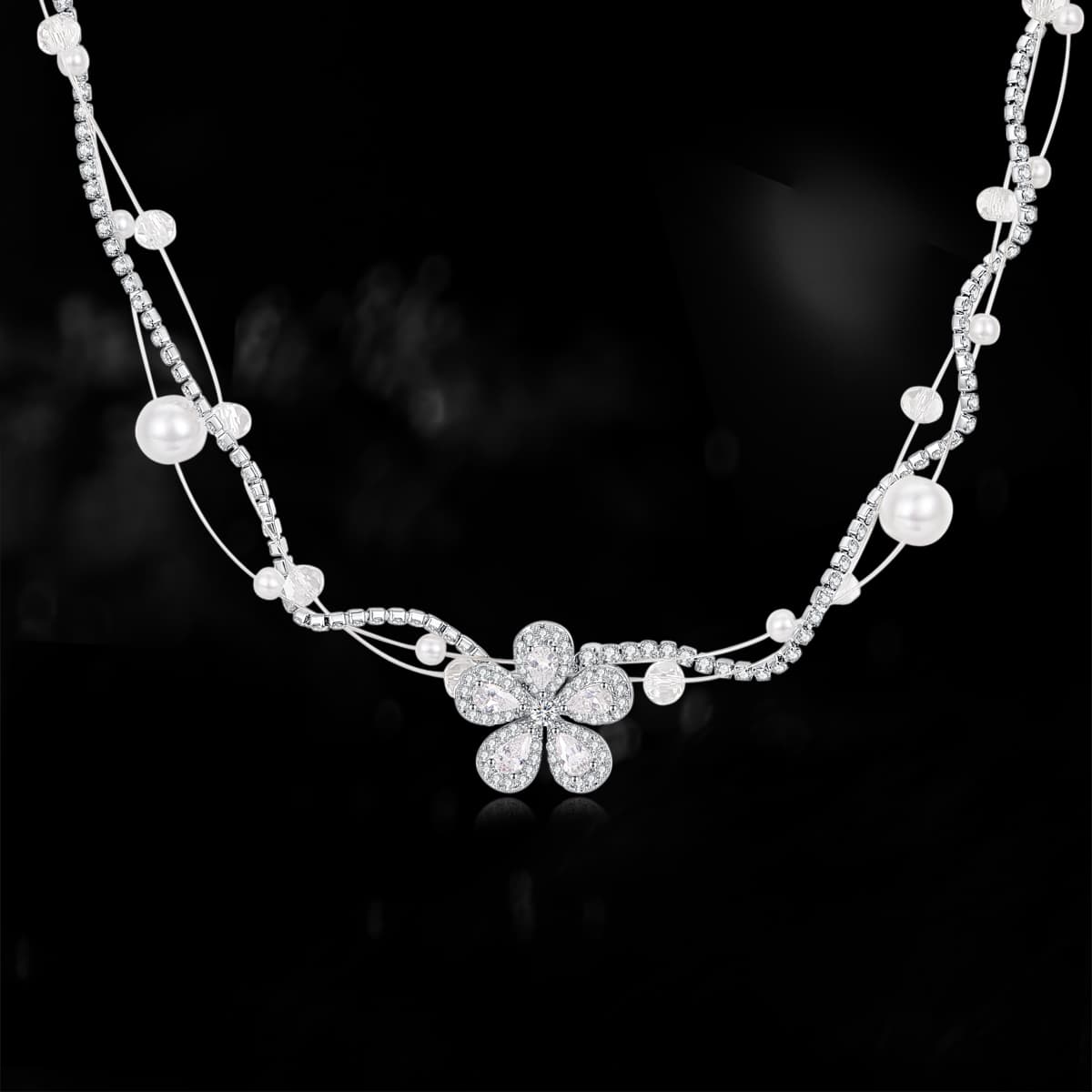 Ожерелье HMZ Ожерелья Серебряные Женские - изображение 6