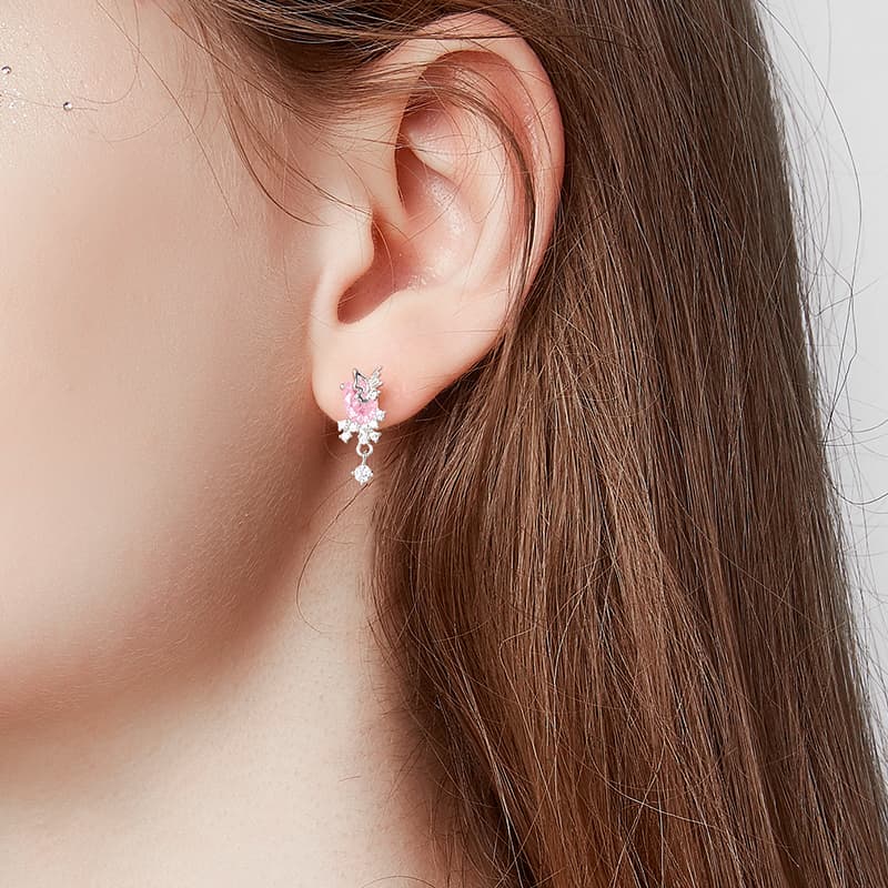 Серьги HMZ Серьги из титанового стального сплава для женщин - изображение 4