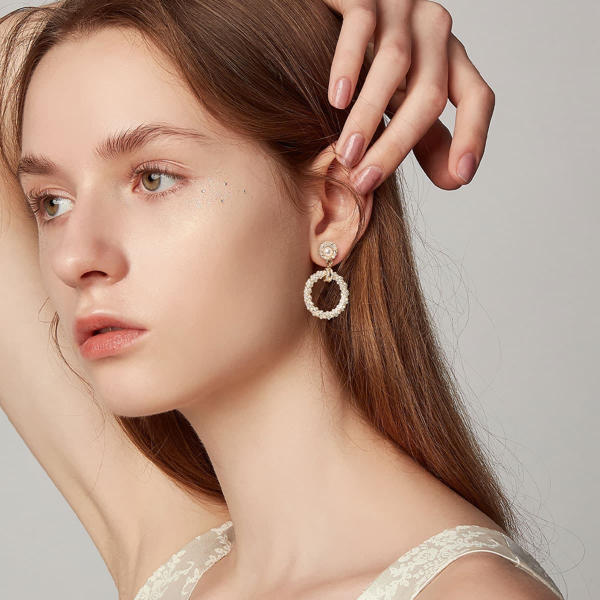 HMZ Clip ON Серьги Золотой Женские - изображение 6
