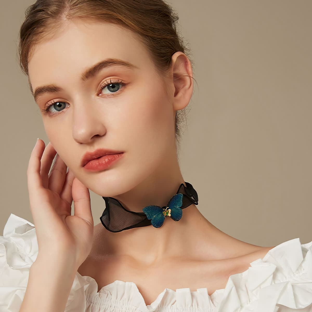 Ожерелье HMZ Ожерелья Черные Женские - изображение 2