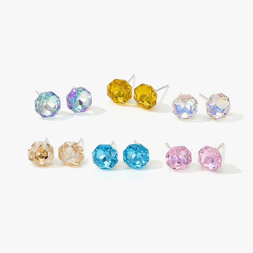Серьги HMZ Титановые Стальные Серьги-гвоздики Женские - изображение 4