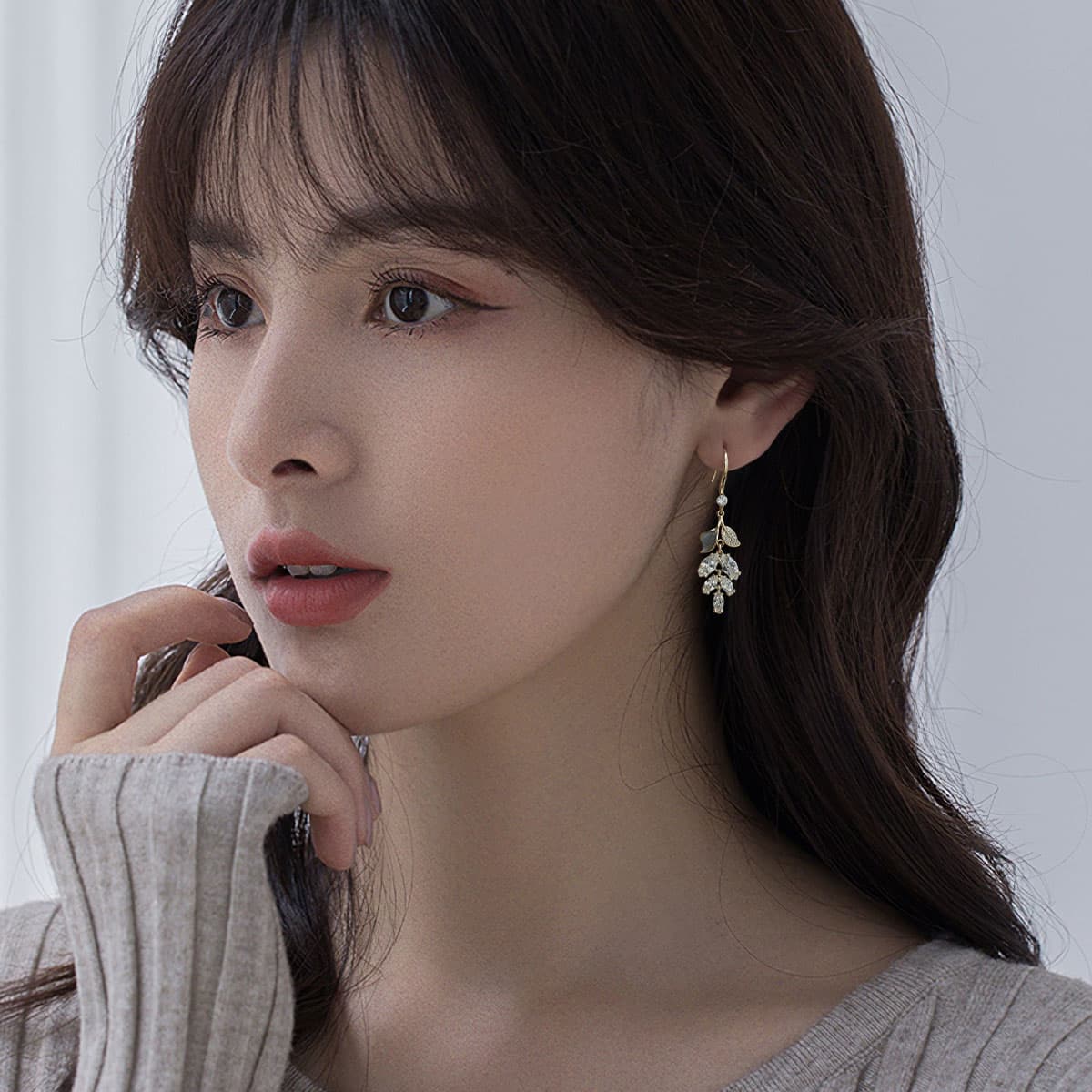 Серьги HMZ Серьги Золотые Женские - изображение 4