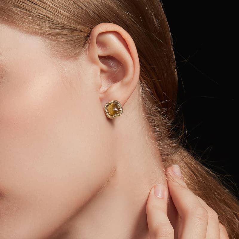 Серьги HMZ Серьги с серебряной иглой S925 пробы для женщин - изображение 4