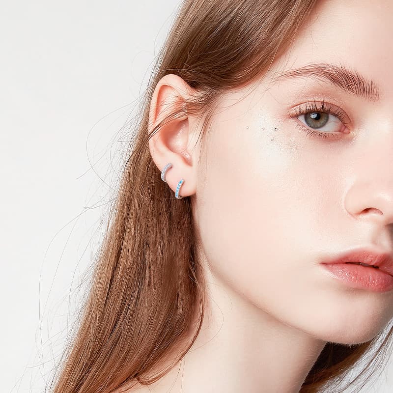 Серьги HMZ Серьги из меди и сплава женские - изображение 6