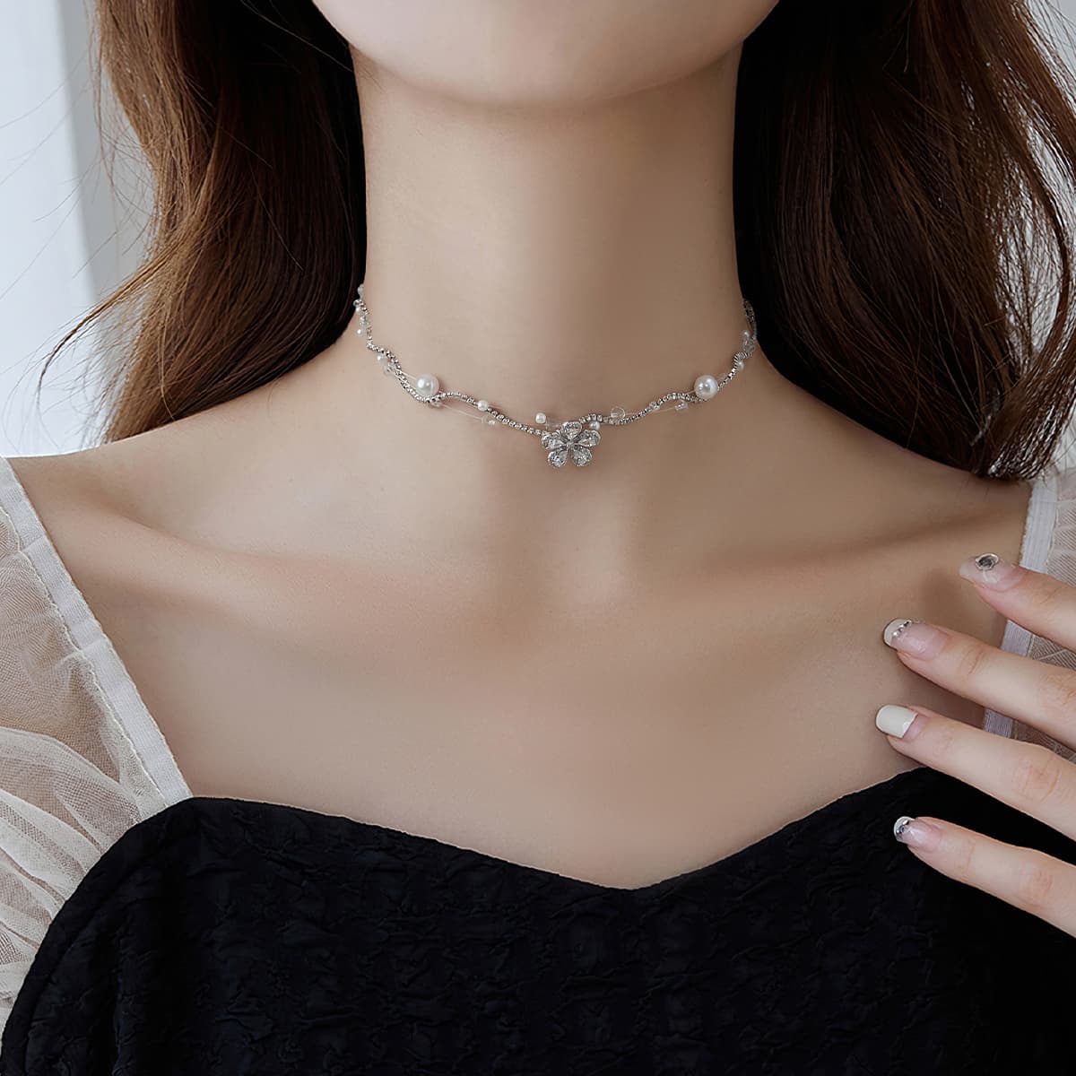 Ожерелье HMZ Ожерелья Серебряные Женские - изображение 4