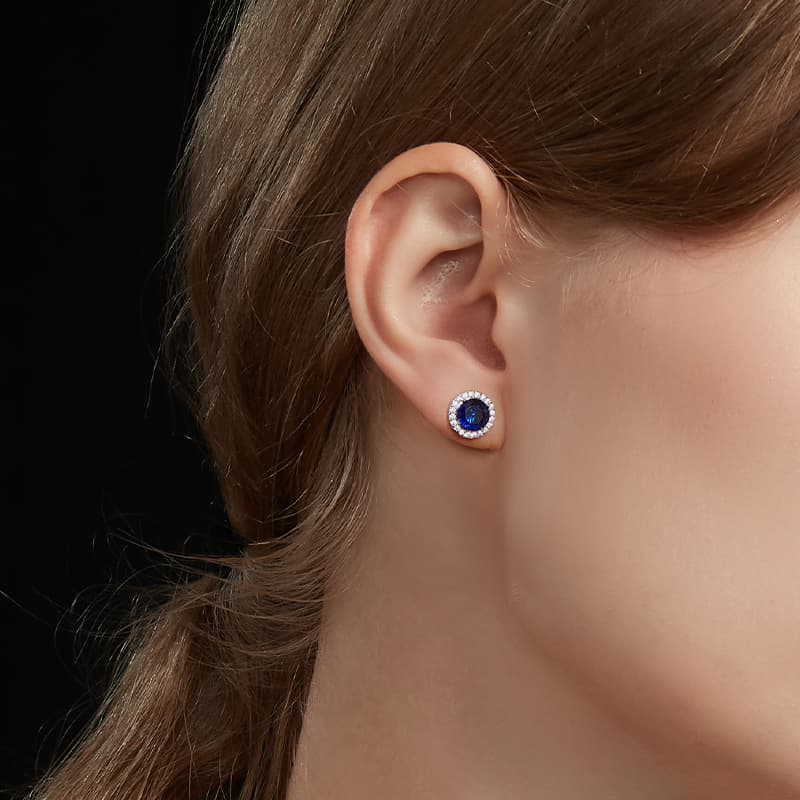 Серьги HMZ Серебро S925 Серьги-гвоздики Женские - изображение 5