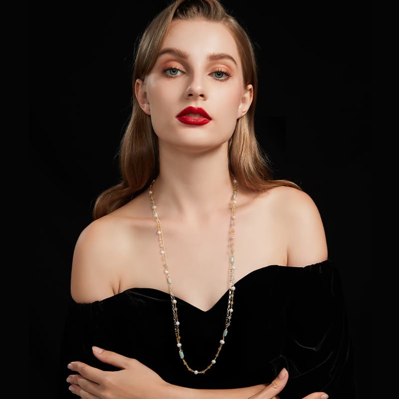 Ожерелье HMZ Сплав Ожерелье Женское - изображение 5