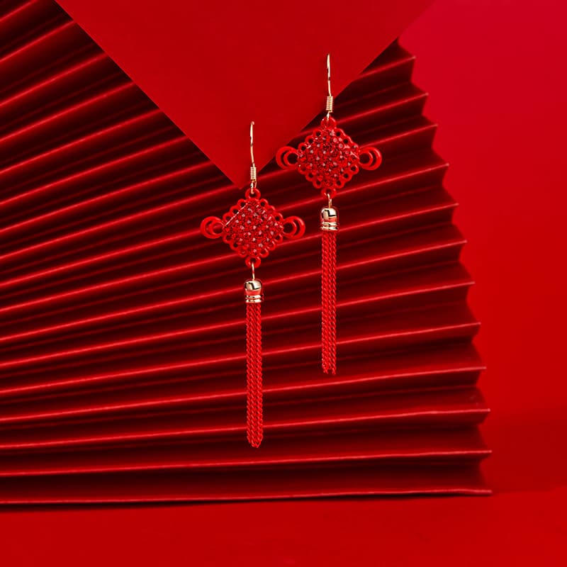 Серьги HMZ Искусственный циркон Серьги из сплава Женские - изображение 2