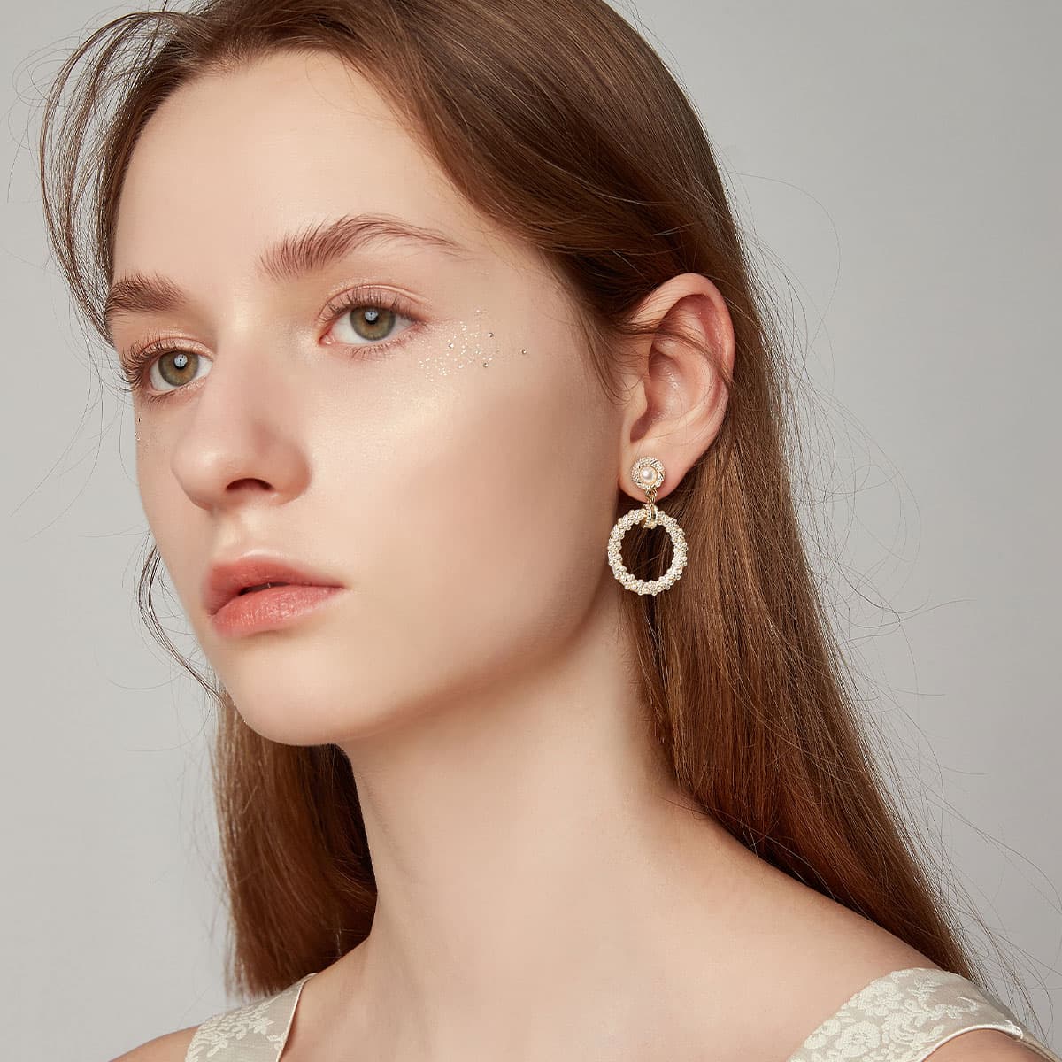 HMZ Clip ON Серьги Золотой Женские - изображение 4