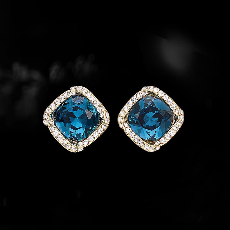 Серьги HMZ Серебряные серьги-гвоздики с иглой из серебра S925 женские - изображение 2