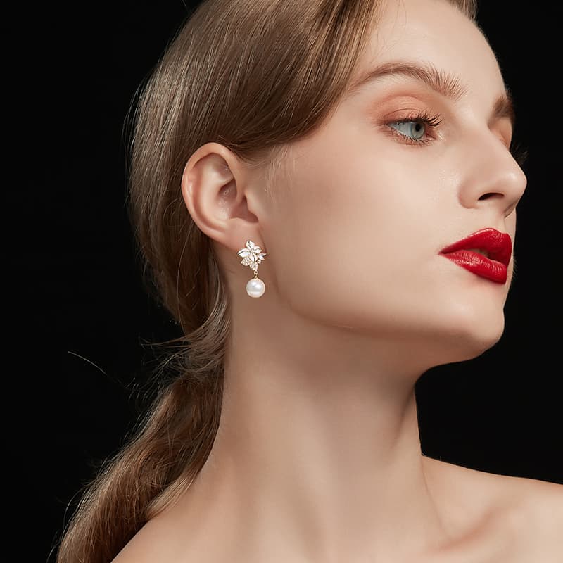 Серьги HMZ Серьги из меди и сплава женские - изображение 4