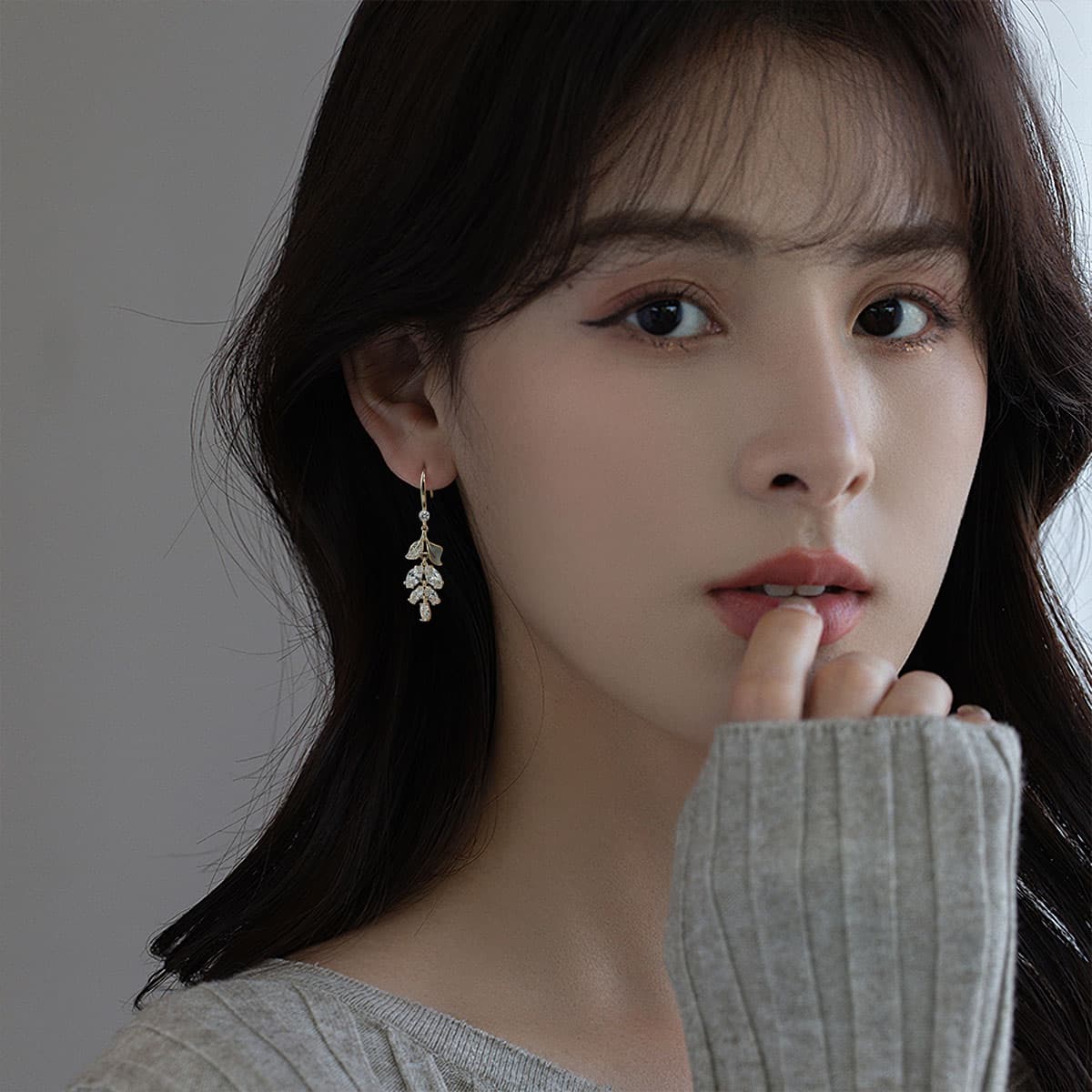 Серьги HMZ Серьги Золотые Женские - изображение 5