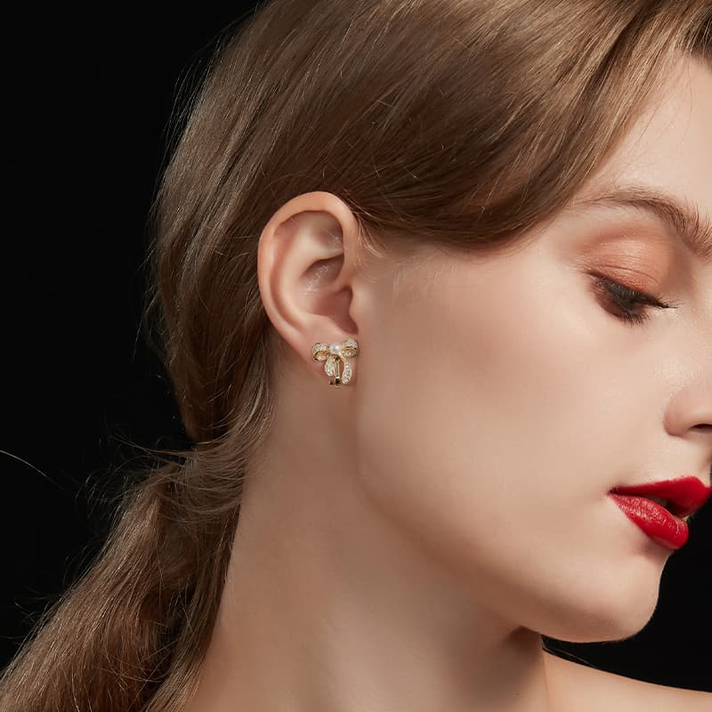HMZ Clip ON Серьги Женские - изображение 3