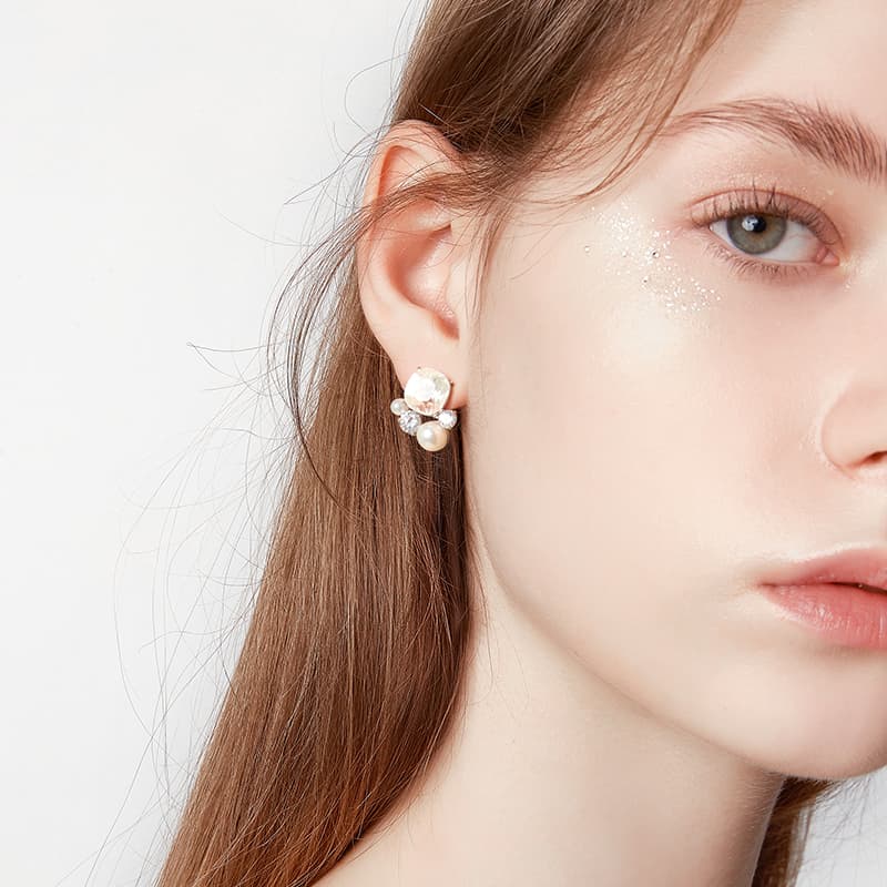 Серьги HMZ Серьги из меди и сплава женские - изображение 5