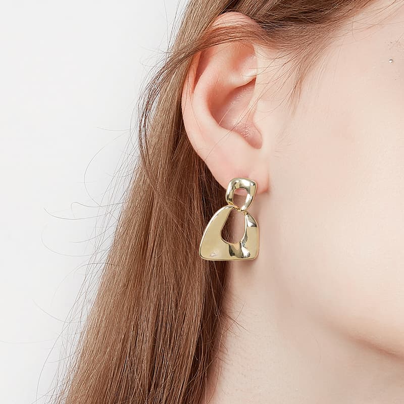 Серьги HMZ Серьги из серебра 925 пробы с серебряной иглой женские - изображение 5