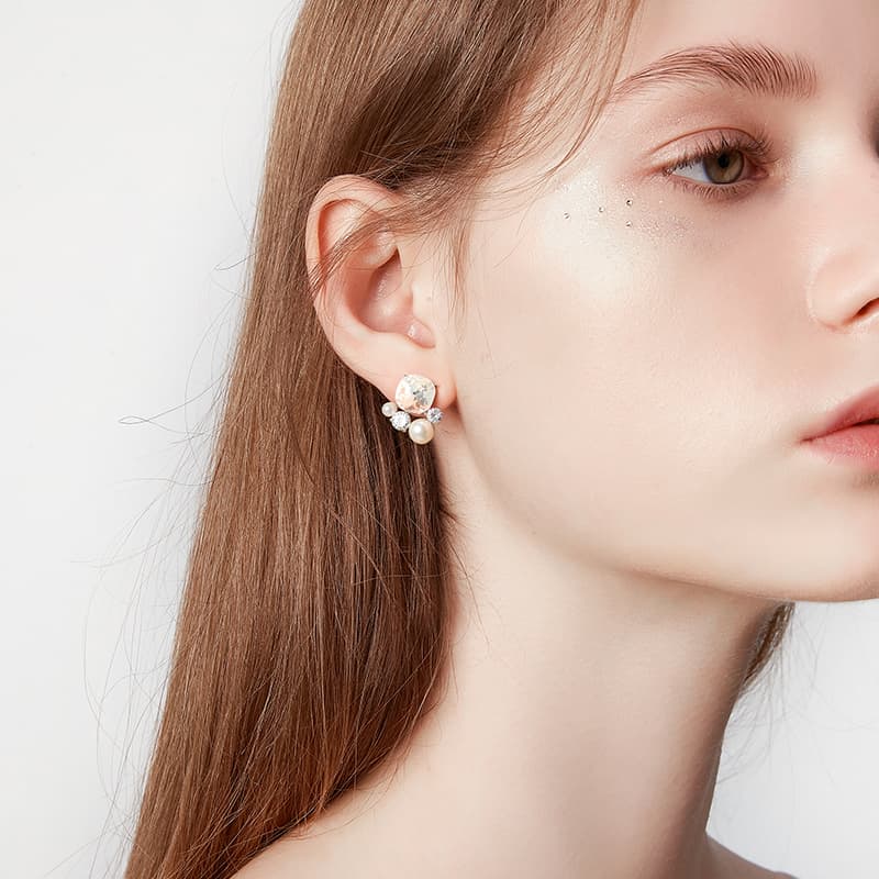 Серьги HMZ Серьги из меди и сплава женские - изображение 6