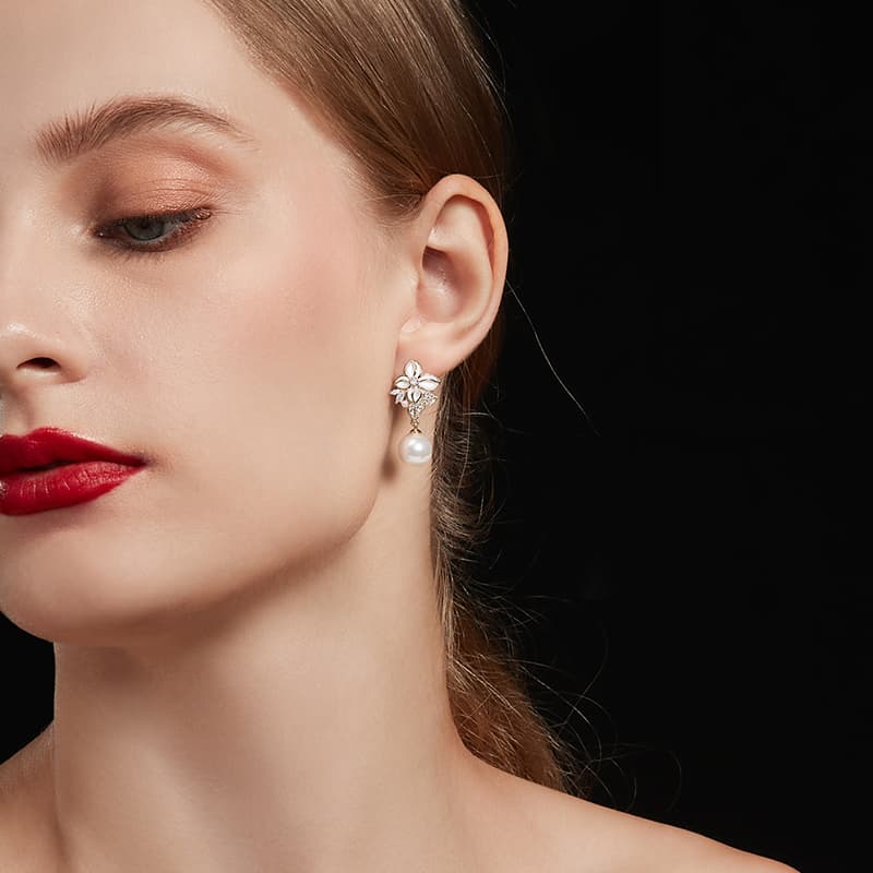 Серьги HMZ Серьги из меди и сплава женские - изображение 3
