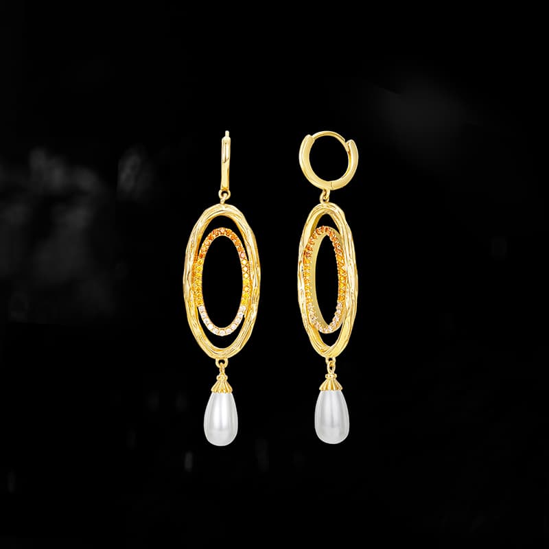Серьги HMZ Серьги из меди и сплава женские - изображение 2