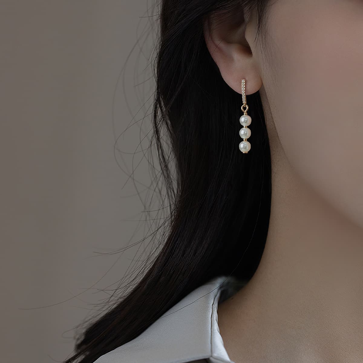Серьги HMZ Серьги Золотые Женские - изображение 3