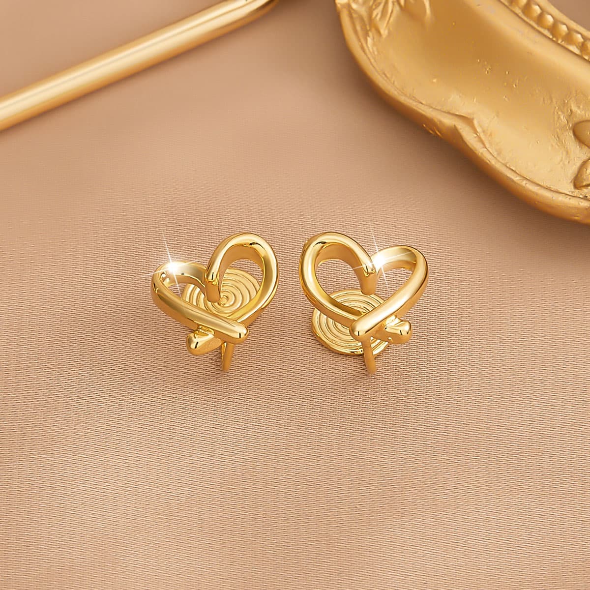 HMZ Металлическая основа заколки On Серьги Женские - изображение 4