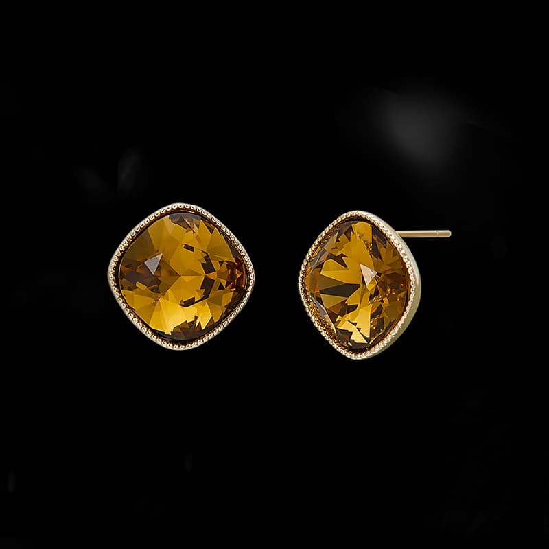 Серьги HMZ Серебряные серьги-гвоздики с иглой из серебра S925 женские - изображение 2